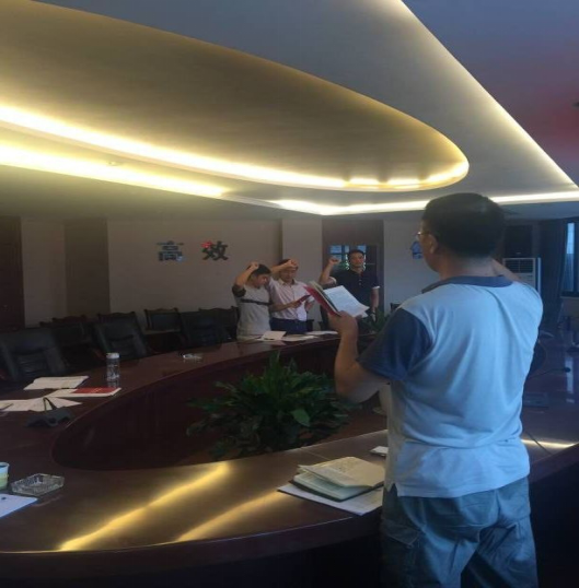 重溫入黨誓詞 牢記水務人使命